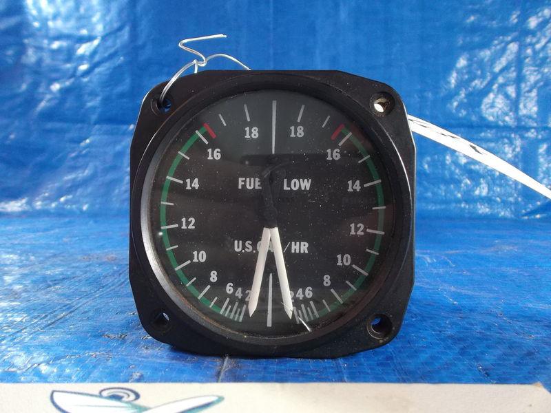 United Instruments Dual Fuel Flow Gauge PN PM-44-11 GUARUNTEED TO WORK, US $274.99, image 2