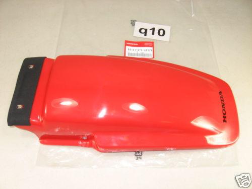 New red rear fender 86-02 xr200 r xr 200 oem honda plastic mud guard       #q10 