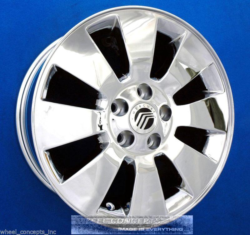 Mercury mountaineer 17 inch chrome wheels rims oem new