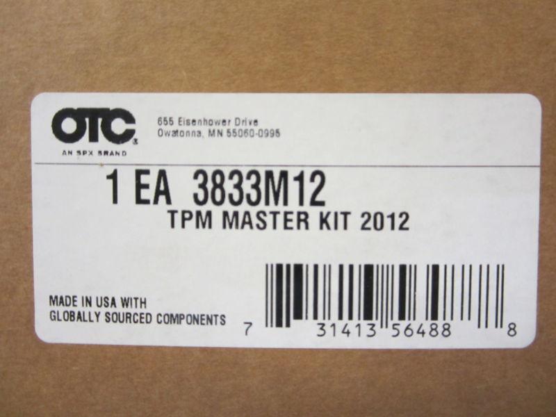OTC-Tire Pressure Monitor System 3833 (TPM Master Kit 2012) Brand New In Box, US $429.99, image 12