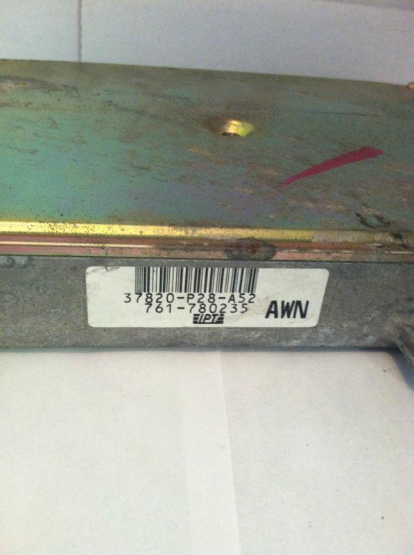 92 93 94 95 honda civic engine control 37820-p28-a52 unit ecu ecm computer 