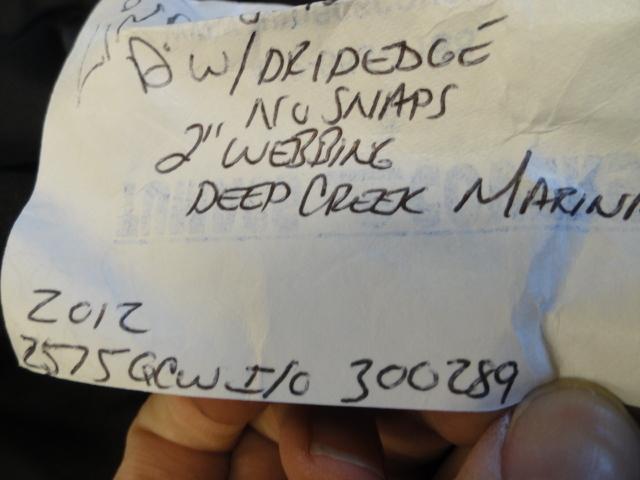 BENNINGTON 2575 QCW I/O MOORING COVER (2012) 331