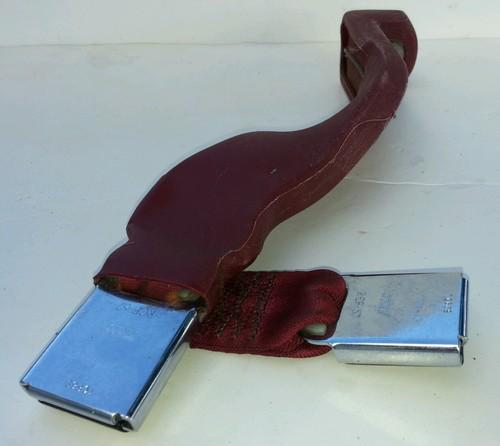 94 FORD F-150 BRONCO PASSENGER SEATBELT BUCKLE RED PASS02, US $28.99, image 2