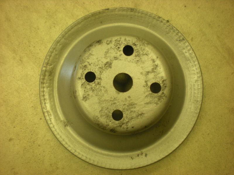 Used 70-72 chevrolet chevy camaro nova bb water pump pulley 3995631a0