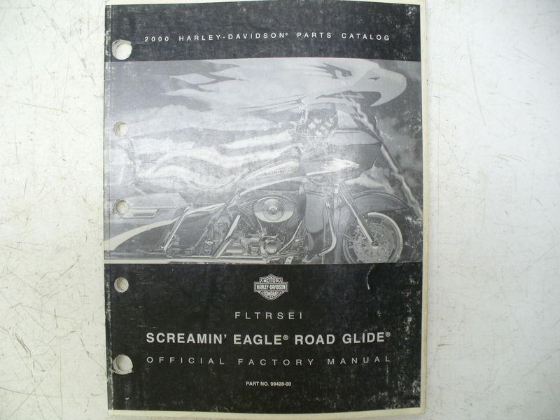 Harley 2000 fltrsei parts catalog; 99428-00.