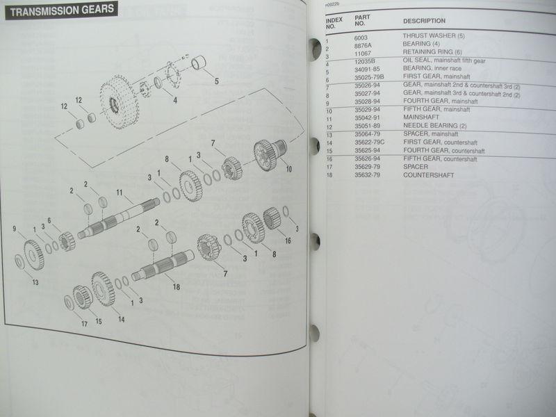 Harley 2000 FLTRSEI Parts Catalog; 99428-00., US $28.00, image 3