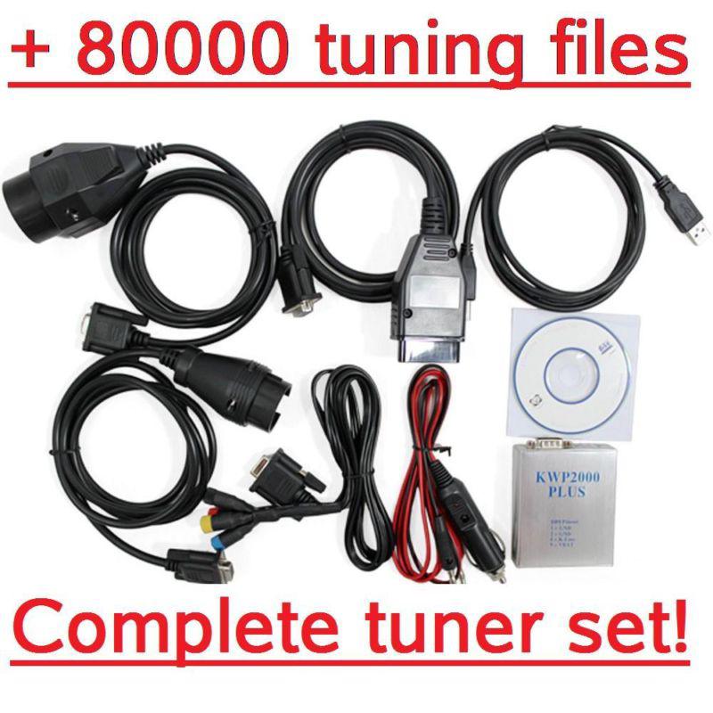 Kwp2000 plus + 80000 chiptuning files-complete chip tuning set, obd, obdii remap