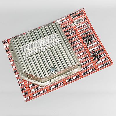 Hughes performance deep aluminum transmission pan hp3782e
