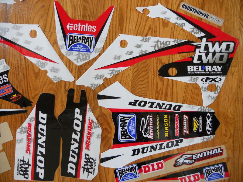 Find CHAD REED TEAM TWO TWO MOTORSPORTS GRAPHICS KIT CRF250 (1013