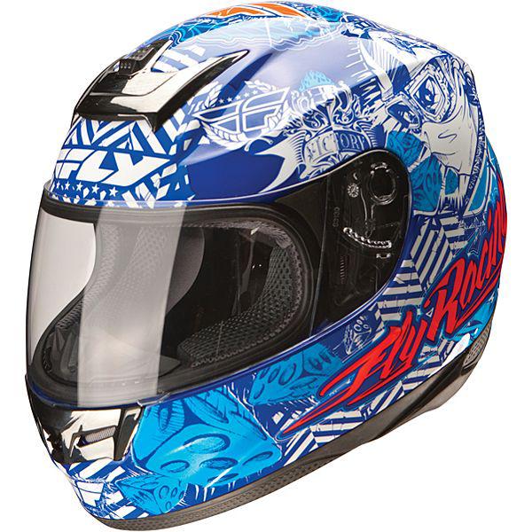 Fly paradigm helmet winners circle blue size 2x-large 73-80202x free shipping