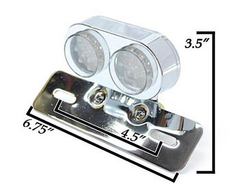 Taillight Turn Signals For Kawasaki Shaft Voyager Eliminator 750 1100 1300, US $30.99, image 3