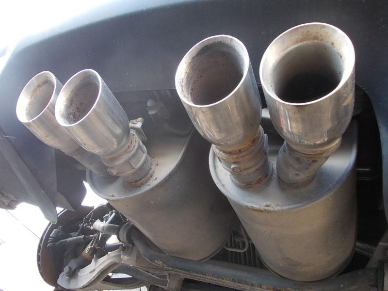 Find 05+ Chevrolet Corvette C6 Z06 Dual Muffler Exhaust Mufflers Dual Mode Nice in Antioch