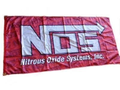 Nos nitrous oxide system flag banner sign 4x2 ft