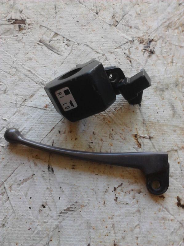 1987 yamaha v max snowmobile brake handle and assembly