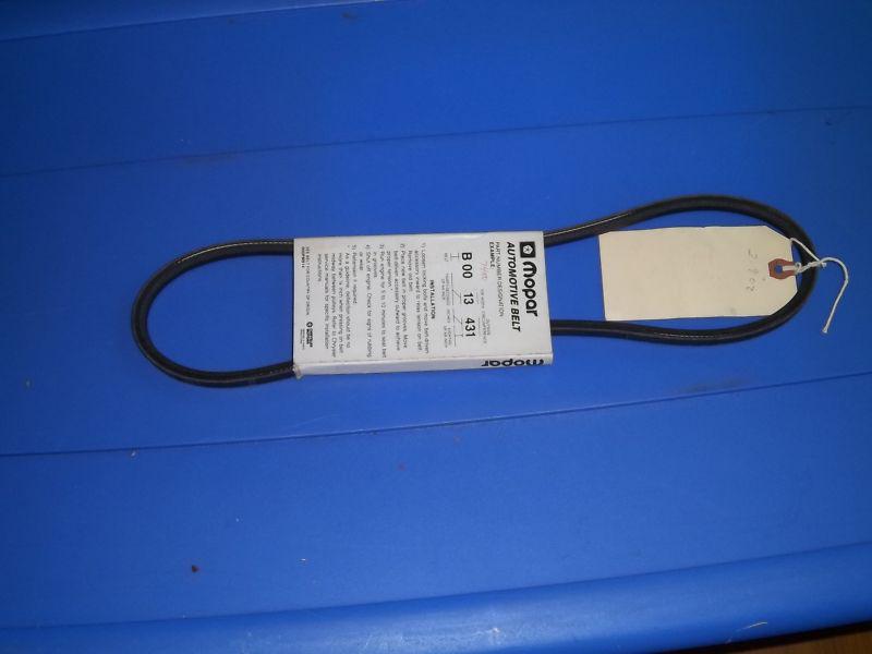 Nos mopar 1970 - 1973 a,b, e body fan belt with a/c & without power steering