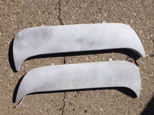 Vintage 1955-56 mercury original factory fender skirts pair barn find