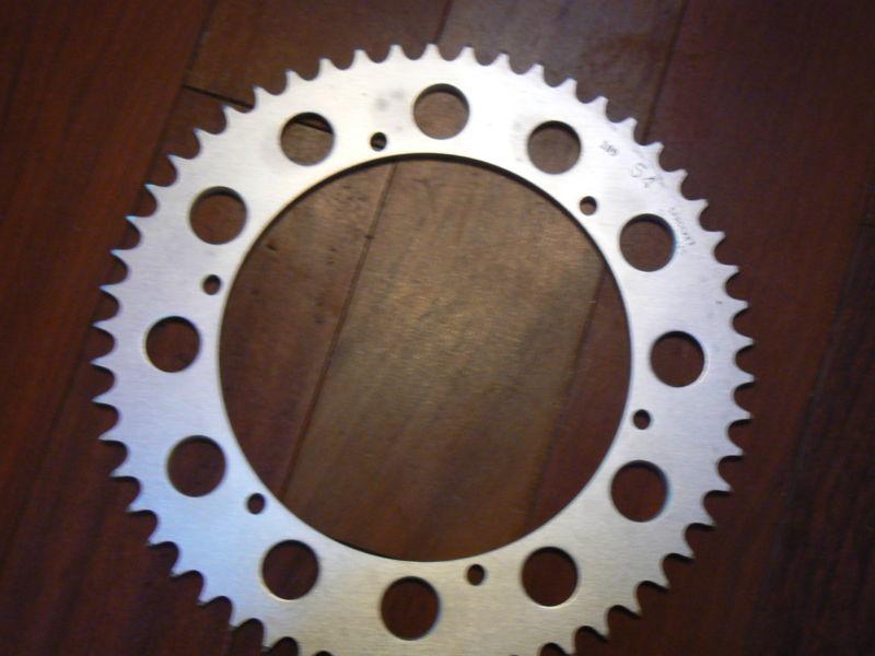 Vintage husqvarna rear sprocket 54 tooth nos
