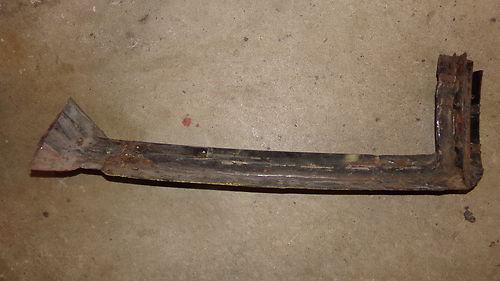 1968-1982 corvette left windshield frame pillar post