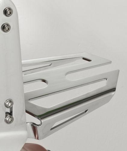 Stryker 1300 raider scl chrome rear carrier luggage rack for short backrest