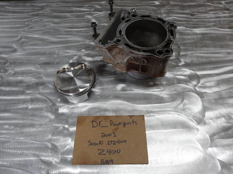 03 2003 ltz400 stock oem cylinder *new* piston top end  z400 ltz 400 z bin9 