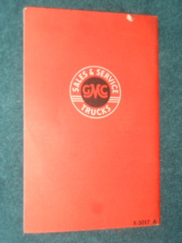 1950 GMC DIESEL TRUCK OWNER'S MANUAL / NICE ORIGINAL GUIDE BOOK!, US $37.50, image 5