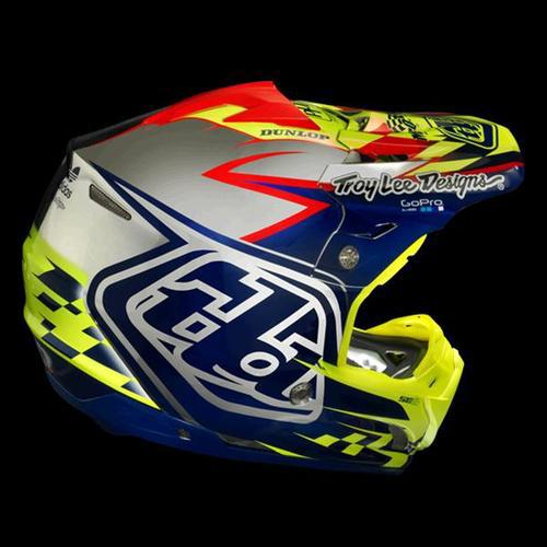 Troy Lee Designs (HELMET OFFROAD) SE3 HELMET; TEAM CHROME MD 0104-0009, US $525.00, image 2