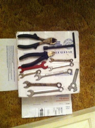 11 Pc Tool Lot Wrenches Cutters Pliers Specialty Tool T Handle, US $0.01, image 2