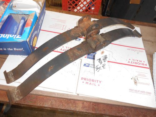 1980 moto ski 503 gps snowmobile: both ski leaf springs w saddles