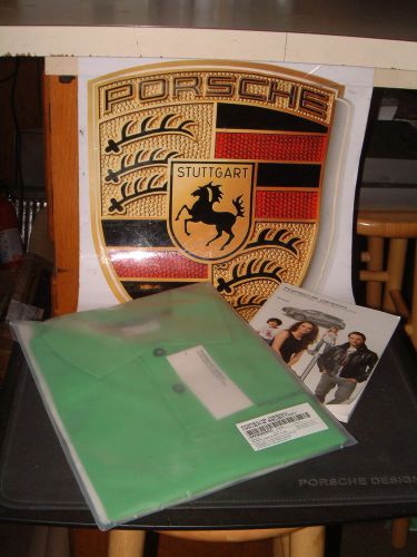 Porsche design selections new green polo shirt usa size s, euro size m. nibwt