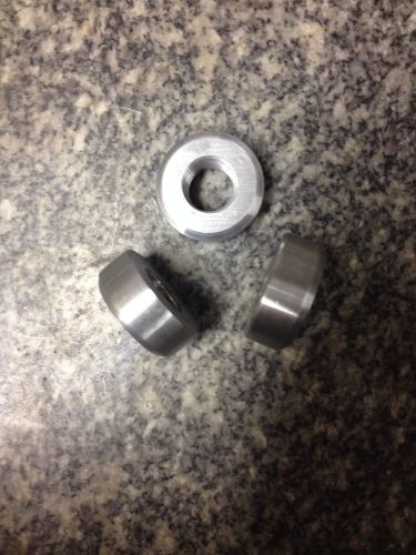 Aluminum 1/4" npt weld bung - 3 pack