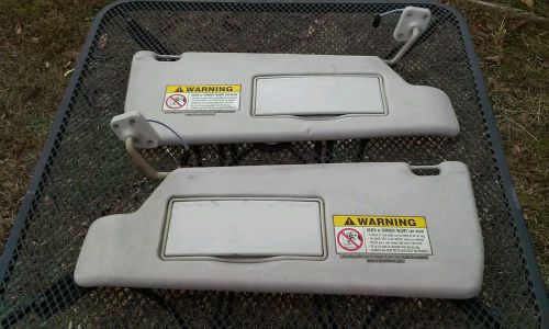 Land rover discovery sun visors 1998