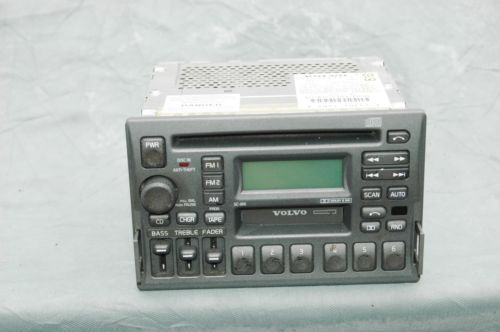 1998-2000 volvo s70 v70 c70 factory radio ,cassette, cd player model 816