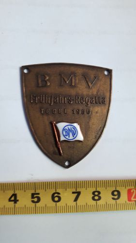 Bmv 1956 german badge yacht boat regatta