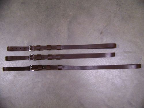 Find LEATHER LUGGAGE STRAPS for LUGGAGE RACK/CARRIER~~3 SET~~BROWN ...