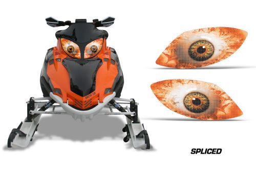 Amr racing arctic cat firecat sled snowmobile headlight stickers eye graphics so