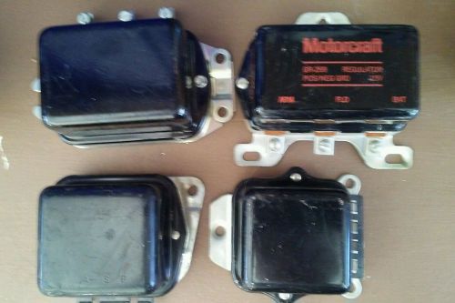Lot of four vintage ford regulators
