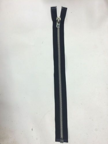 Vintage 1970's talon #10 front separator aluminum  zipper 18 inches new
