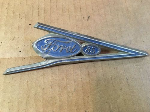 1937 ford grille badge emblem original