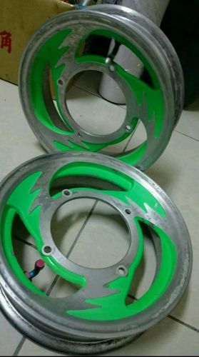 Vintage 10" alloy scooter wheelset. dio, arnada, chacha