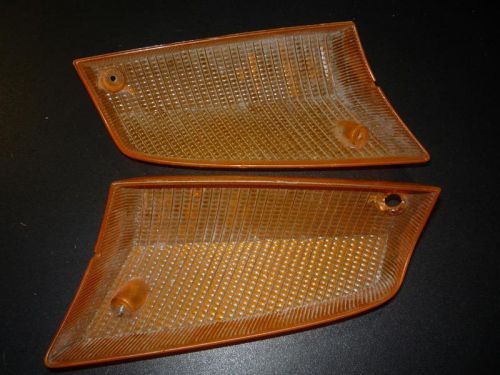 Bmw e21 320i 1977-1983 amber right and left side turn signal lens