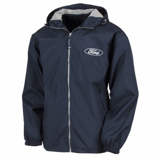 New mens ford motor company size 2xl xxl or 3xl xxxl navy blue spring jacket!