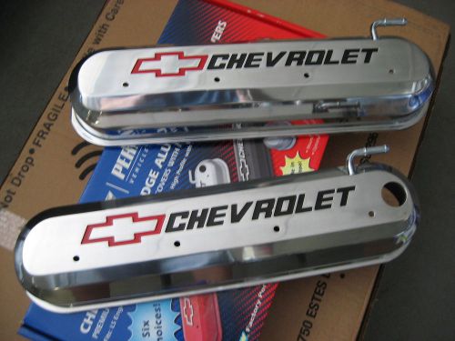 Chevy ls polished aluminum valve covers "proform 141-264"
