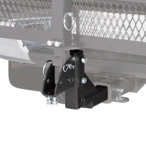 Hitch mounted mobility carrier 2&#034; class 3 or 4 rise drop height adapter sc-ha