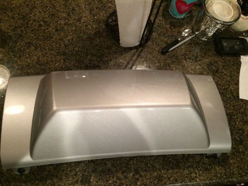 Silver 2007-14 gm receiver hitch cover