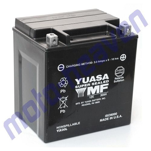 Yuasa bombardier ski-doo yuasa battery yix30l yix30l-bs elite
