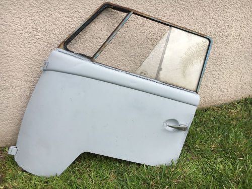 Vw bus driver&#039;s side door with glass and pull-handle!
