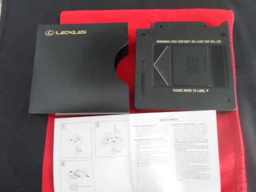Cd magazine for lexus rx suv      never used with instructions in original box