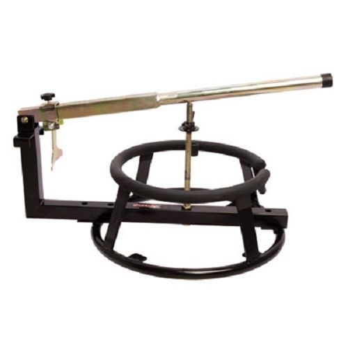 Tusk portable motorcycle tire changing stand and bead breaker machine changer