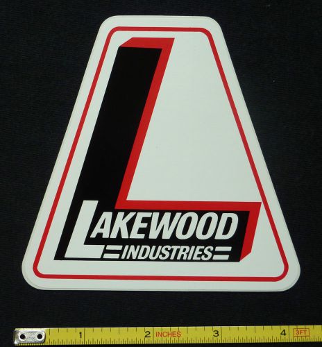 Lakewood industrusties decal sticker~original 60's 70's vintage~nhra racing