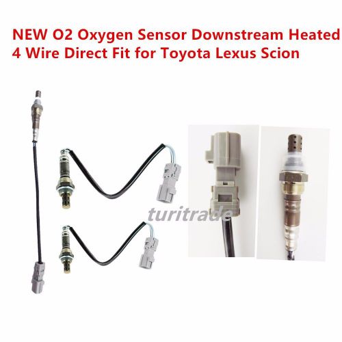 O2 oxygen sensor downstream heated 4 wire direct fit for toyota lexus scion us